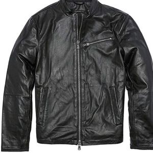 John Varvatos USA Moto jacket one zipper